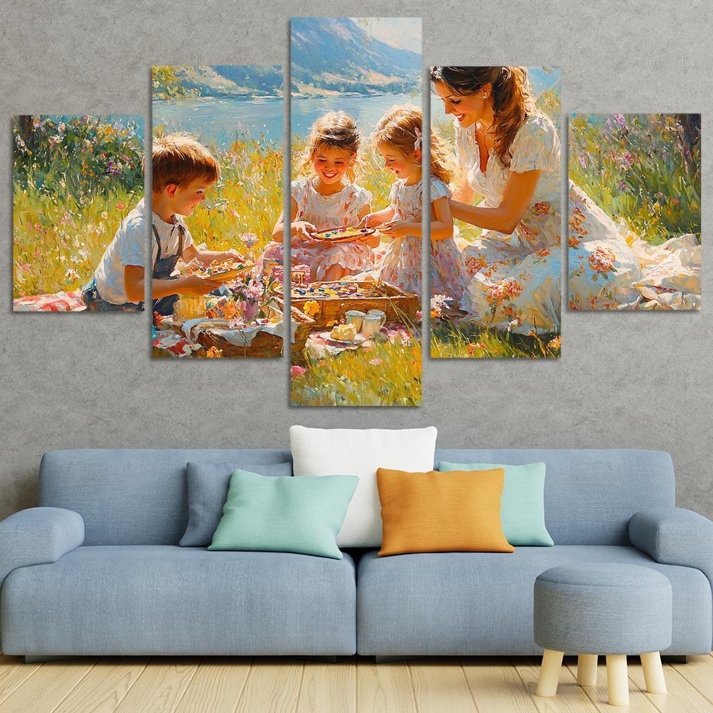 The Magic Of Moments A Mothers Cherished Memories Custom Paintings Frame