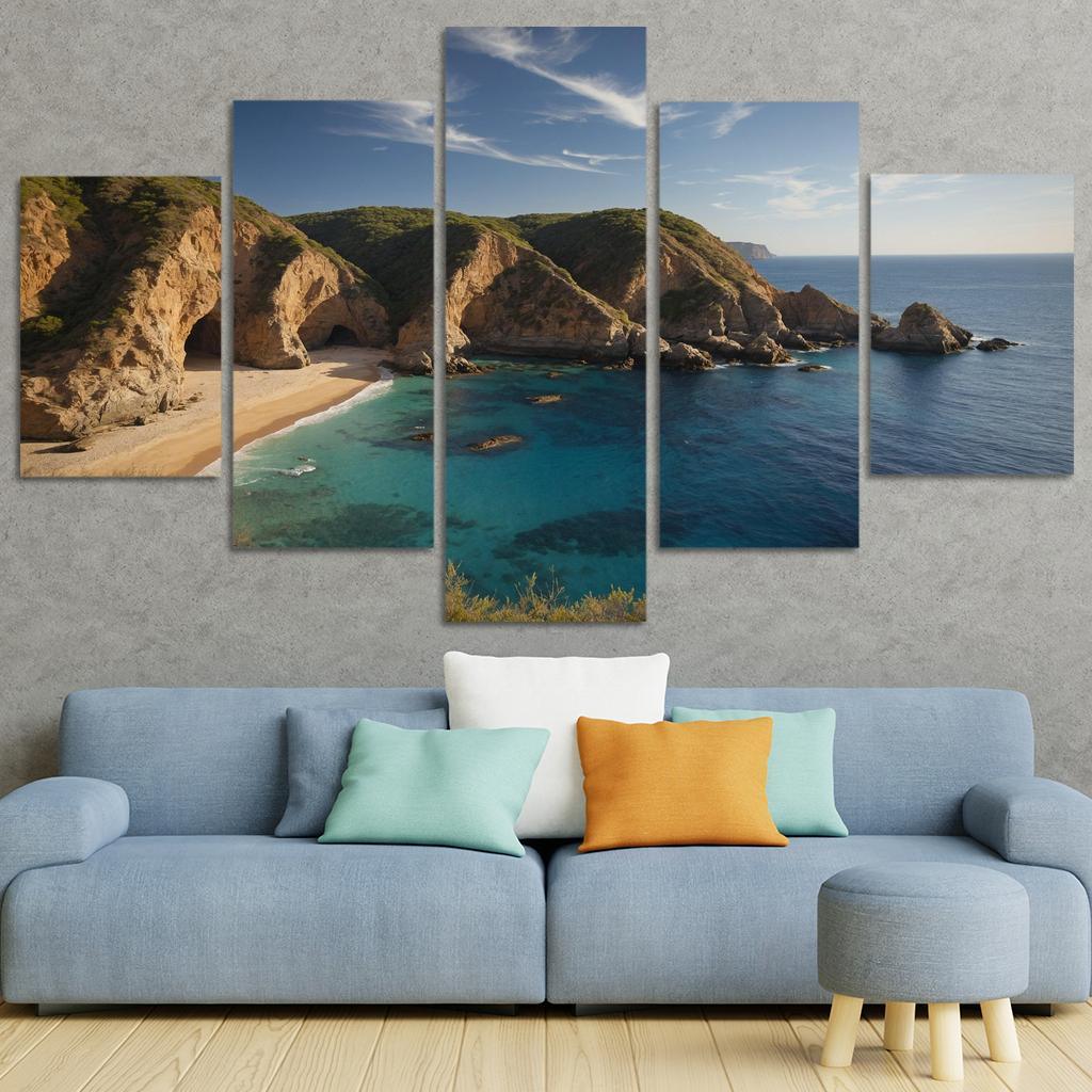 Mystical Coves Of Indigo Waters Art Trends