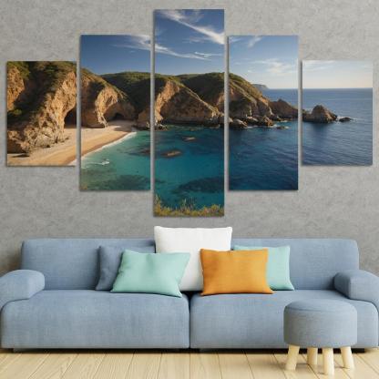 Mystical Coves Of Indigo Waters Art Trends