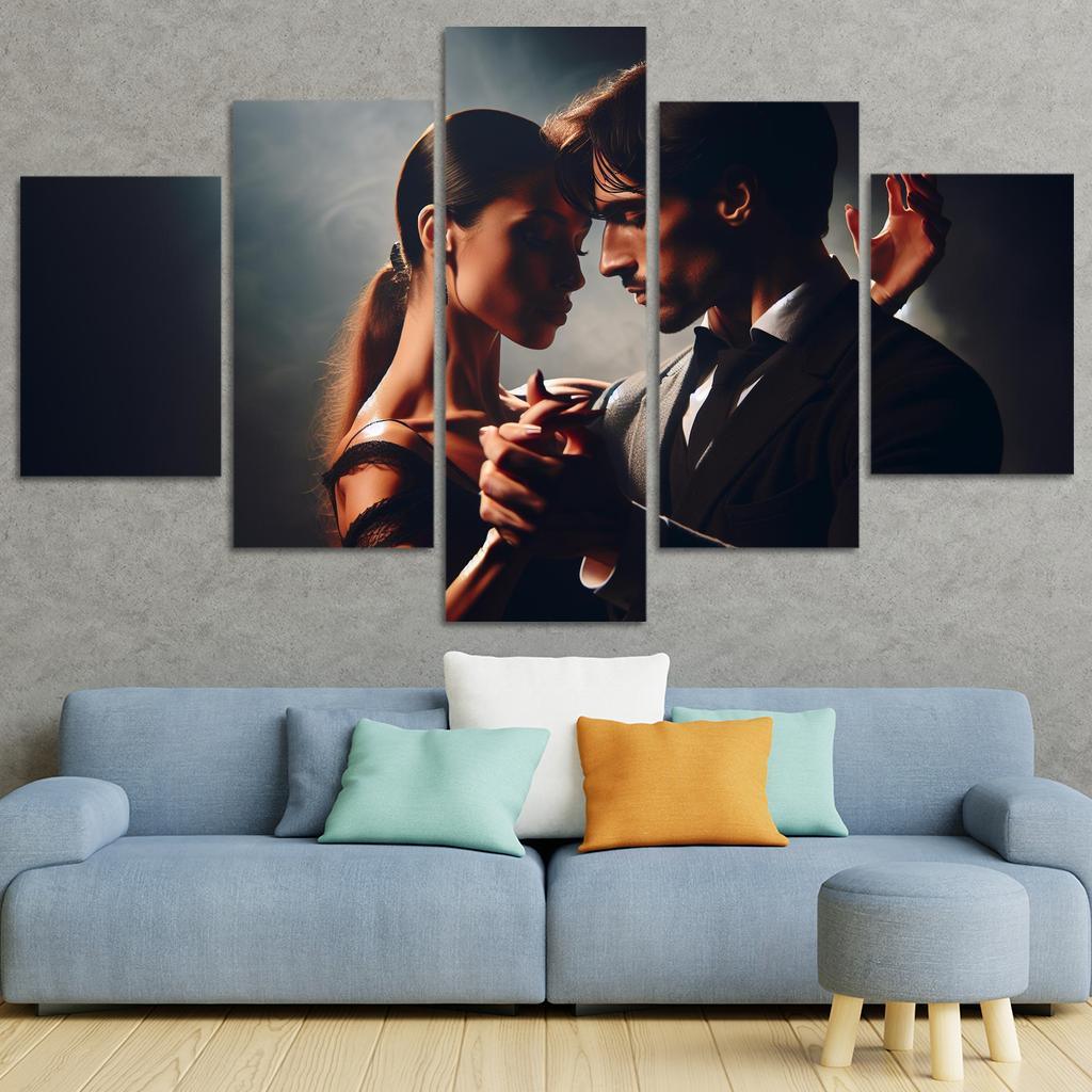Tango The Dance Of Passion Modern Paintings Frame