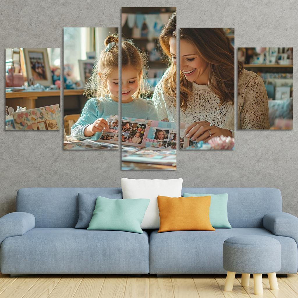Woven Memories A Mothers Scrapbook Of Love Custom Paintings Frame
