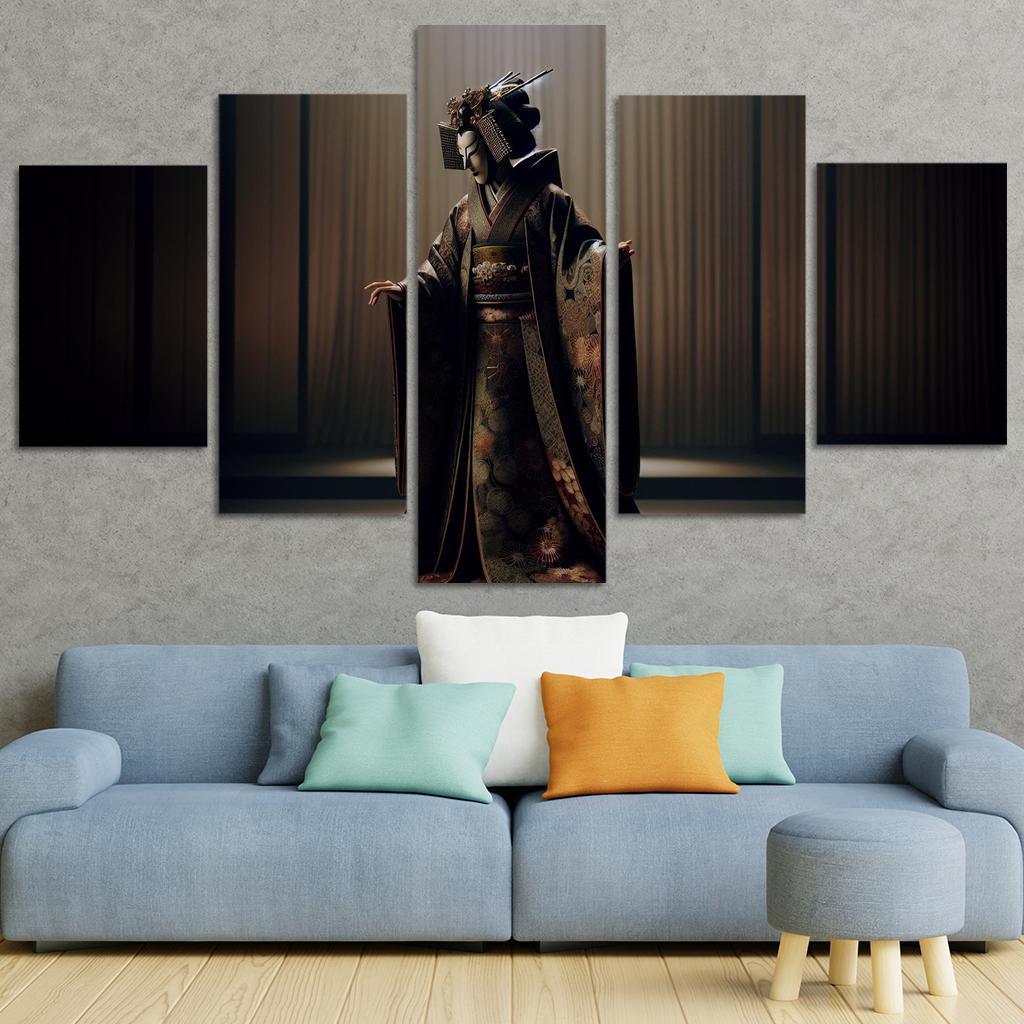 Noh The Classical Japanese Theatre Modern Paintings Frame