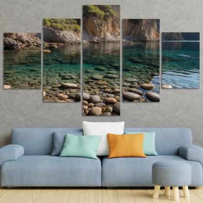Crystalline Waters Of Tranquil Cove Art Trends