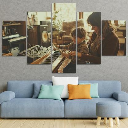 Songs Of The Heart A Mothers Melodic Influence Canvas Paintings Frame