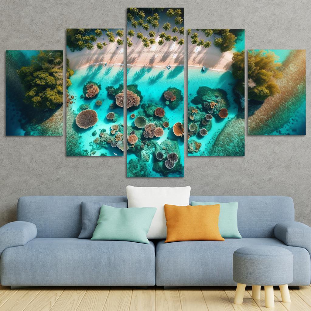 Crystal Waters An Aquatic Wonderland Custom Paintings Frame
