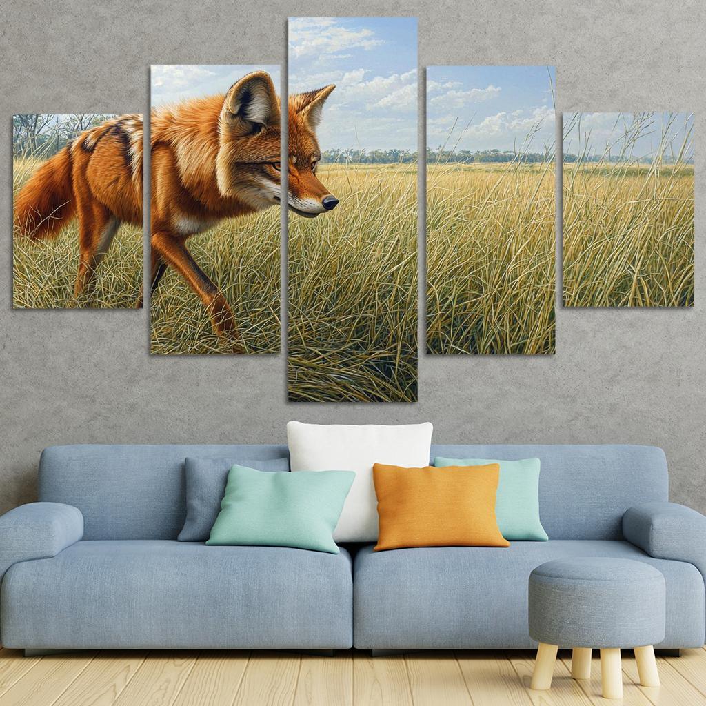 The Serene Maned Wolf The Tallest Canid Art Trends