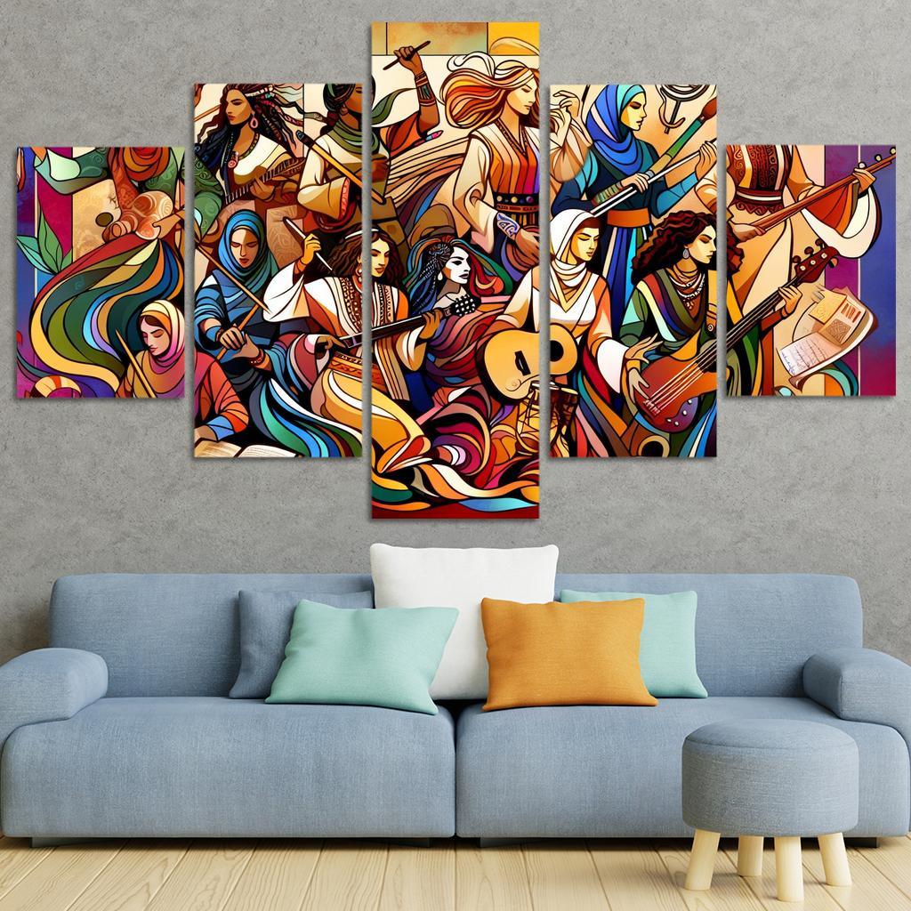 Gender Equity In Art Empowering Female Voices Custom Paintings Frame