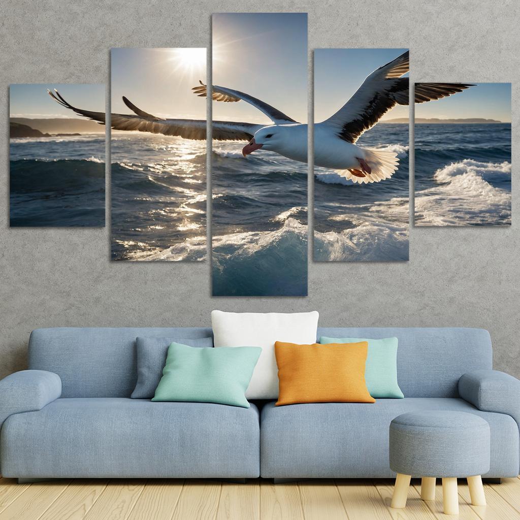 The Elegant Albatross Master Of The Skies Custom Paintings Frame