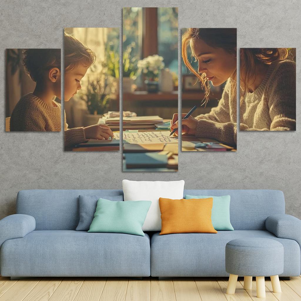 Love In Every Letter A Mothers Words Custom Paintings Frame