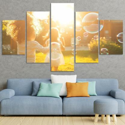 Moments Of Magic A Mothers Everyday Wonders Canvas Paintings Frame