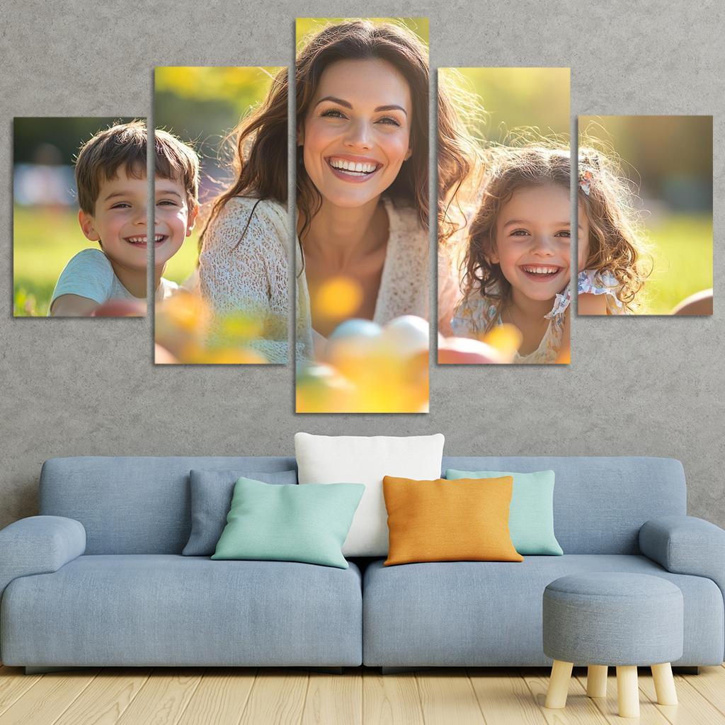 The Sweetness Of Laughter A Mothers Joy Custom Paintings Frame