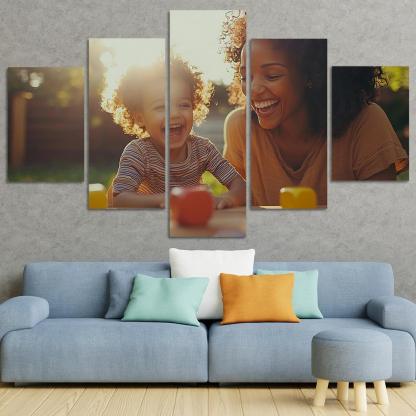 Echoes Of Joy A Mother's Laughter One-piece Frames