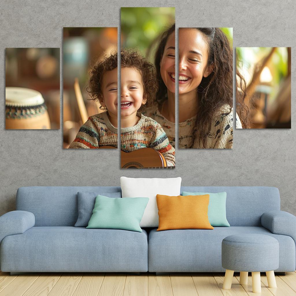 The Sound Of Love A Mothers Song Canvas Paintings Frame