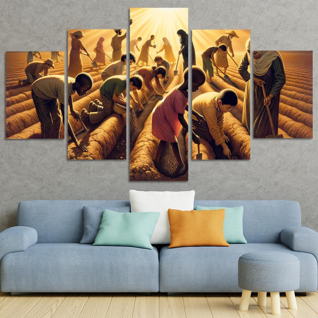 Future Generations The Legacy Of Our Choices Custom Paintings Frame