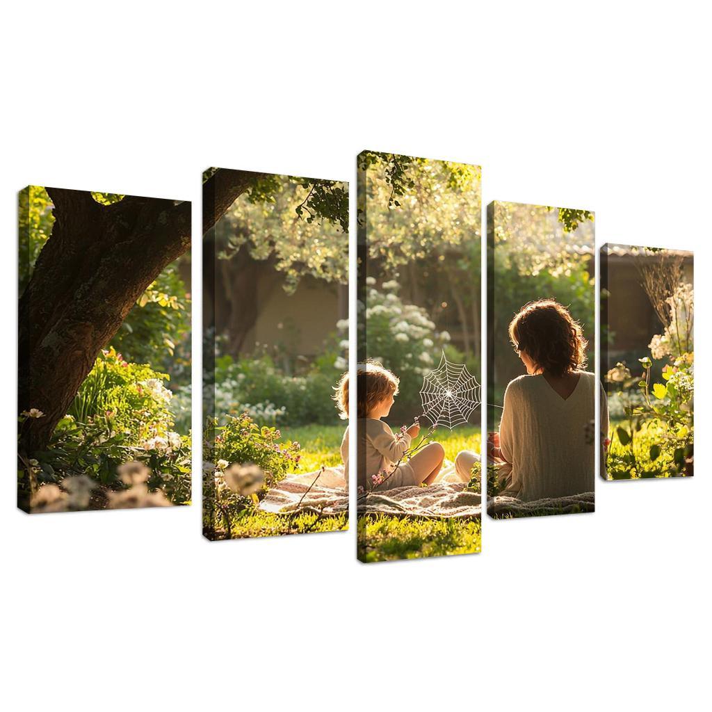 The Web Of Love A Mothers Protective Embrace One-piece Frames