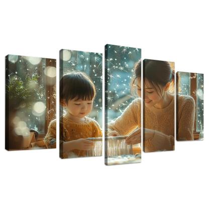 Threads Of Hope Weaving A Mother's Dreams One-piece Frames