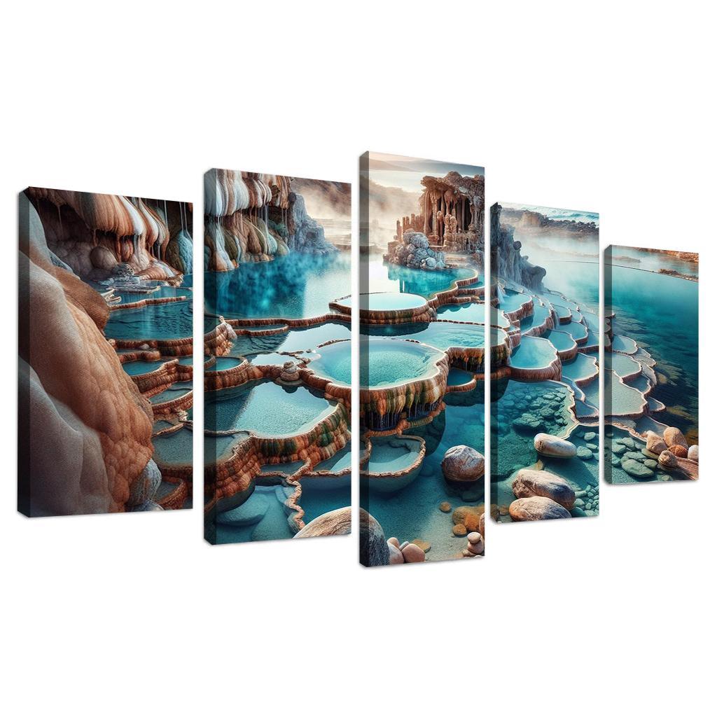Blue Lagoon Natural Thermal Springs Premium Artwork Frames