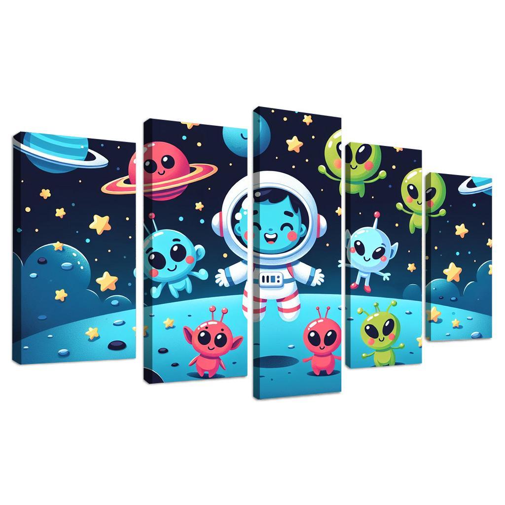 Silly Space Adventure Premium Artwork Frames