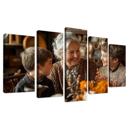 Timeless Bonds A Mothers Enduring Legacy Canvas Paintings Frame