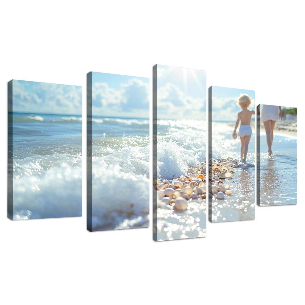 Waves Of Love The Ocean Of Motherhood Custom Paintings Frame