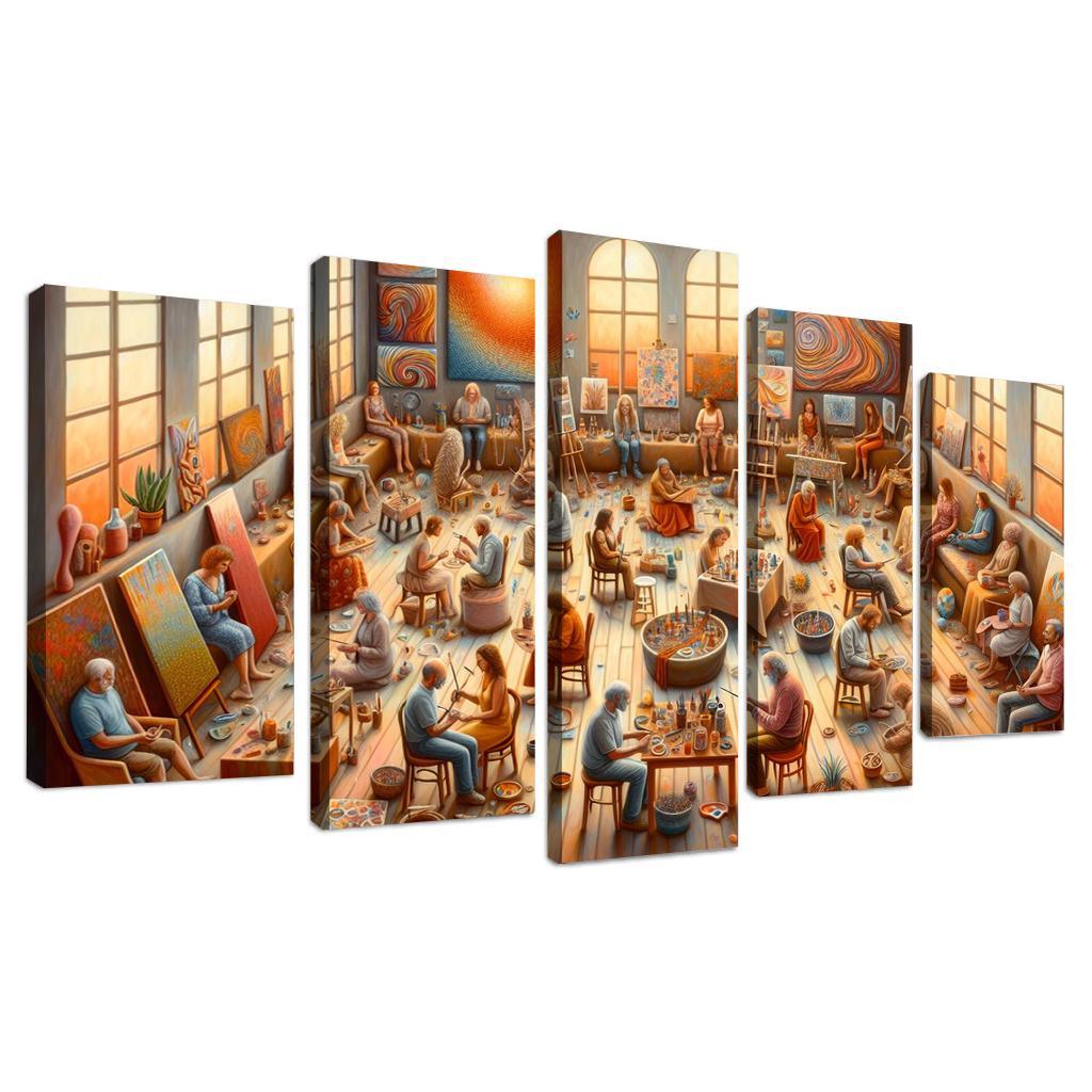 Healing Through Creativity The Power Of Art Therapy Custom Paintings Frame