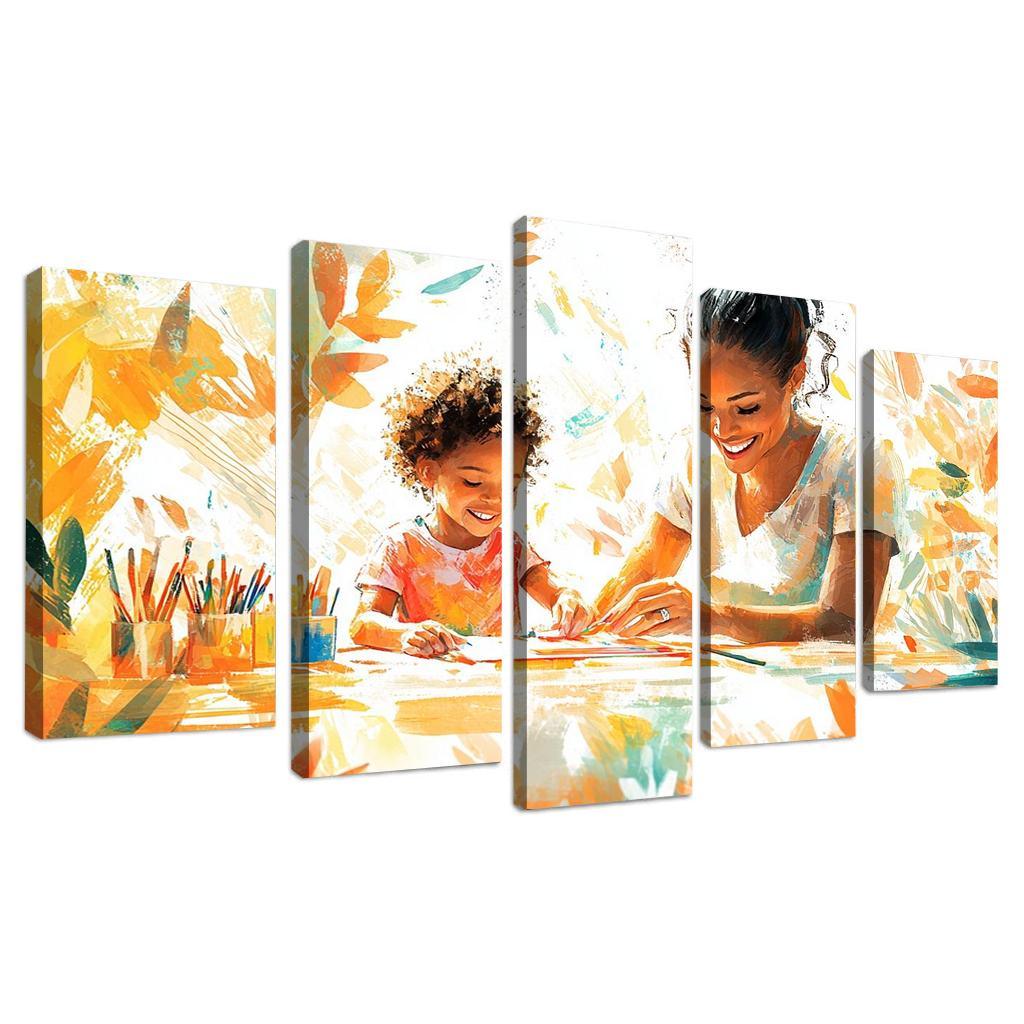 The Fire Of Passion A Mothers Inspiration Custom Paintings Frame