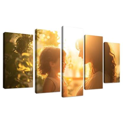 The Mirror Of Love Reflecting A Mothers Spirit One-piece Frames