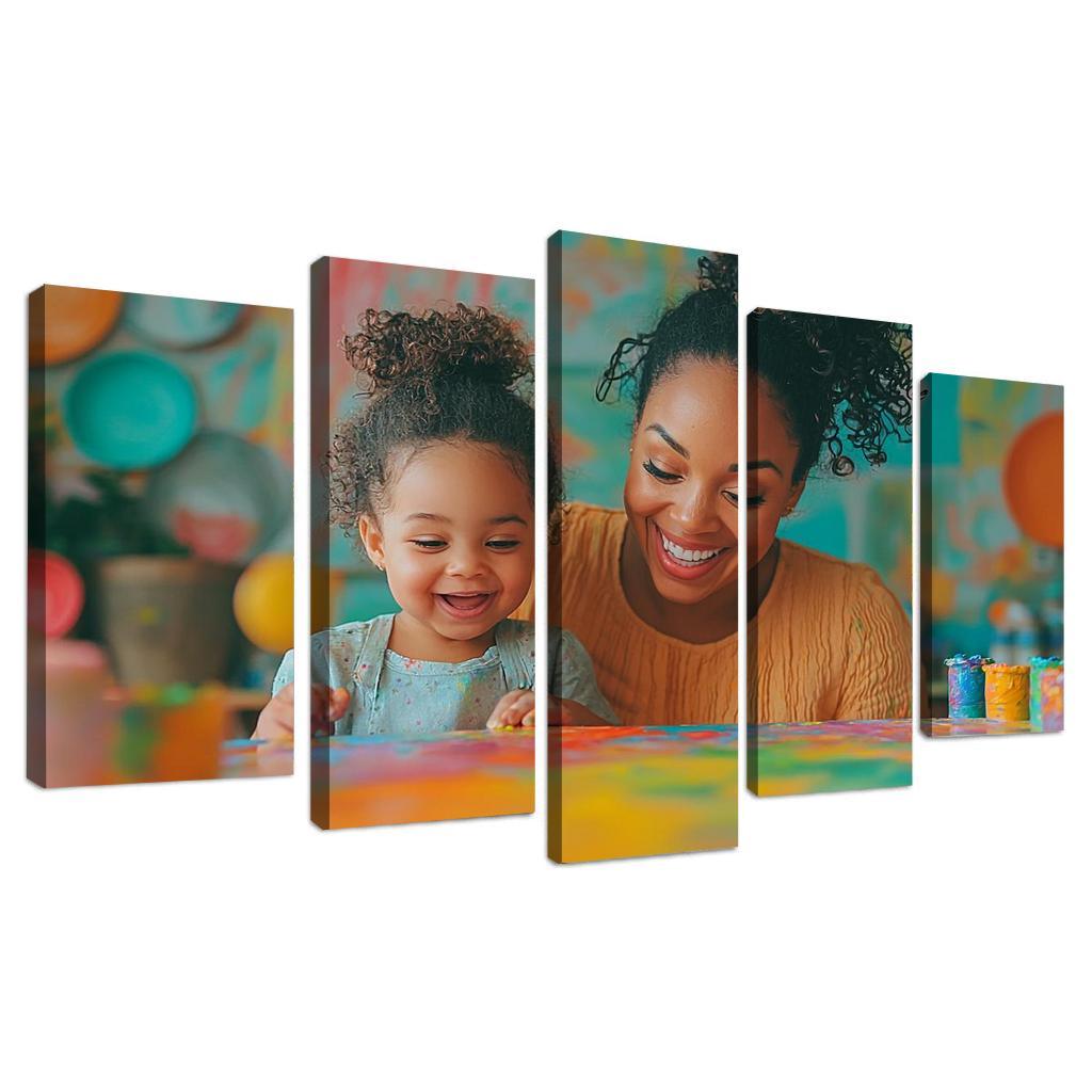 The Colors Of Love A Mother's Palette One-piece Frames
