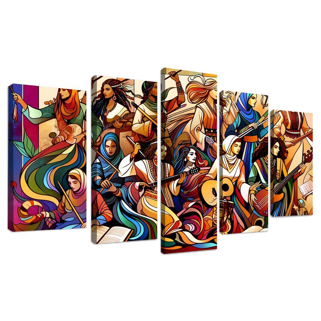 Gender Equity In Art Empowering Female Voices Custom Paintings Frame