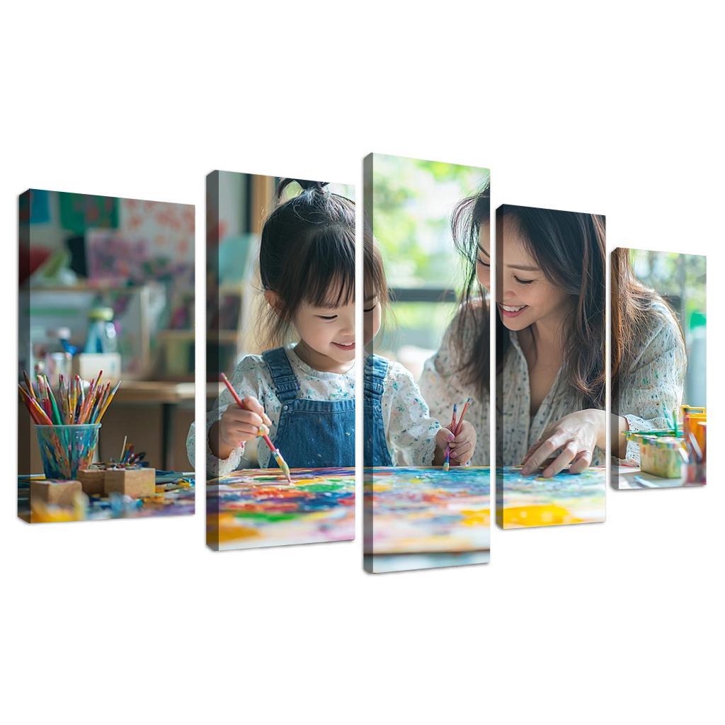 The Canvas Of Life A Mothers Creative Love One-piece Frames