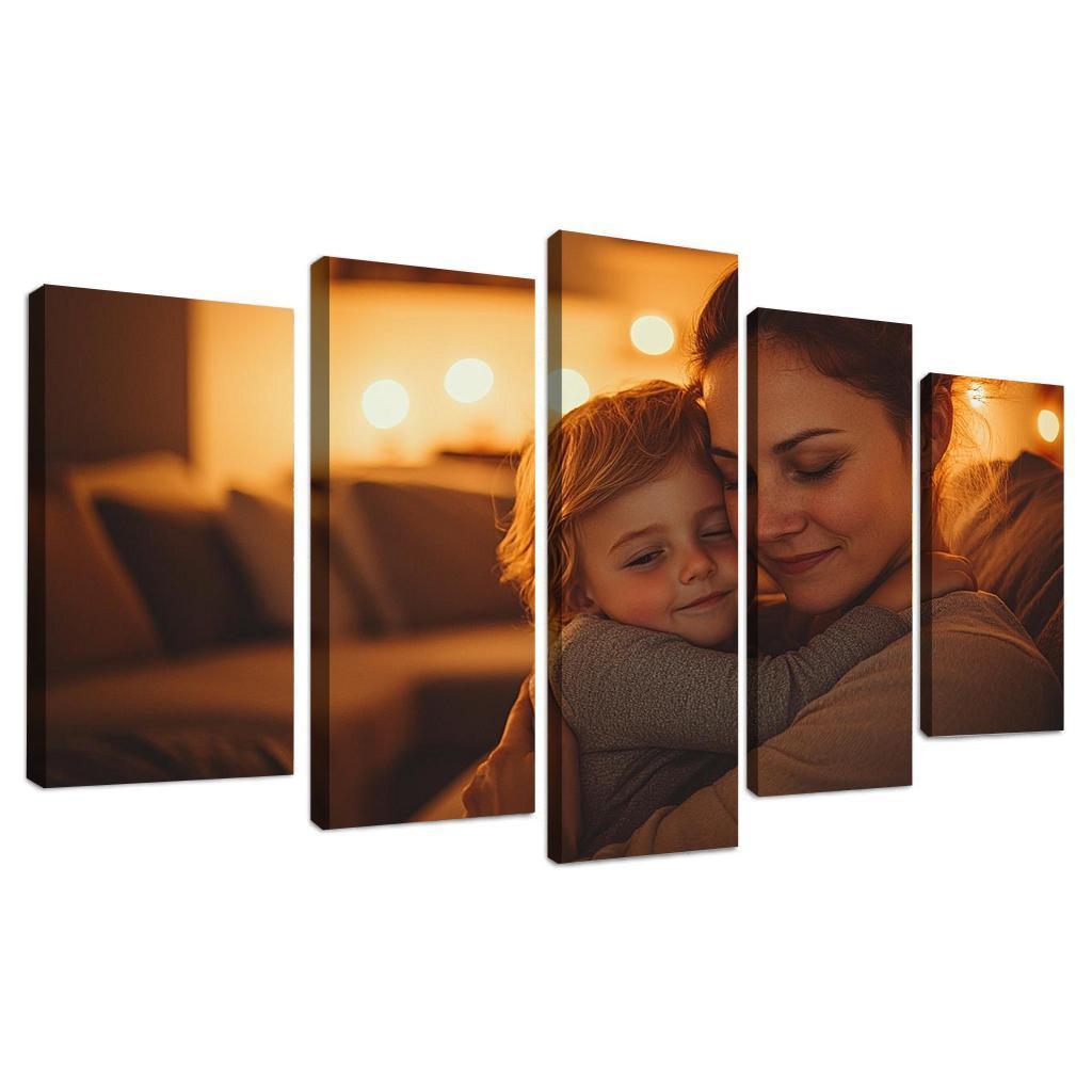 Caring Hands The Touch Of A Mother Canvas Paintings Frame