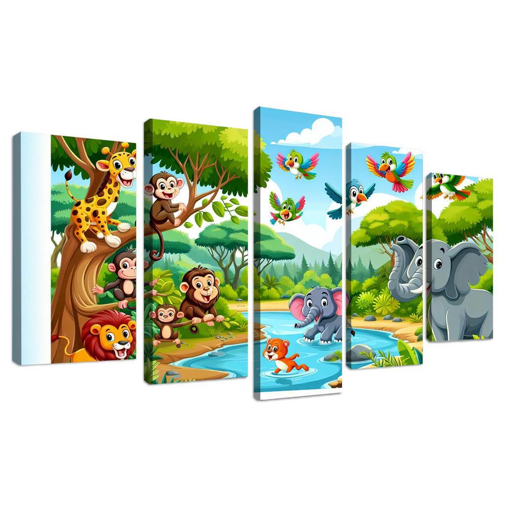 Jungle Jamboree Premium Artwork Frames