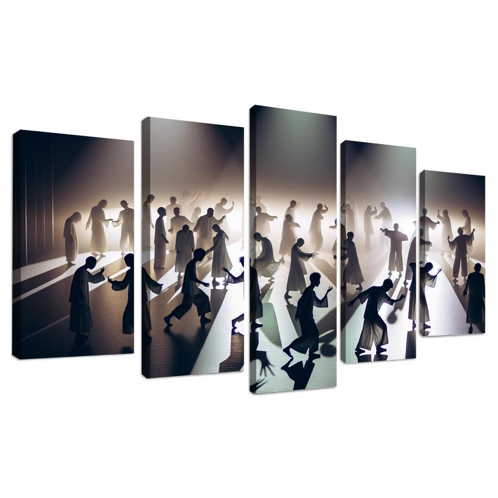 Butoh The Dance Of Darkness And Light Modern Paintings Frame