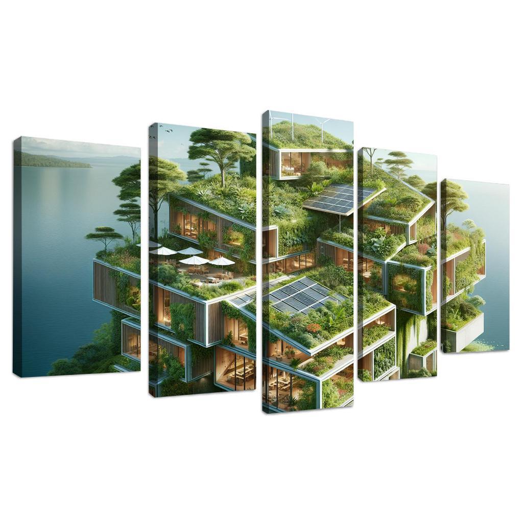 Symbiotic Architecture Custom Paintings Frame