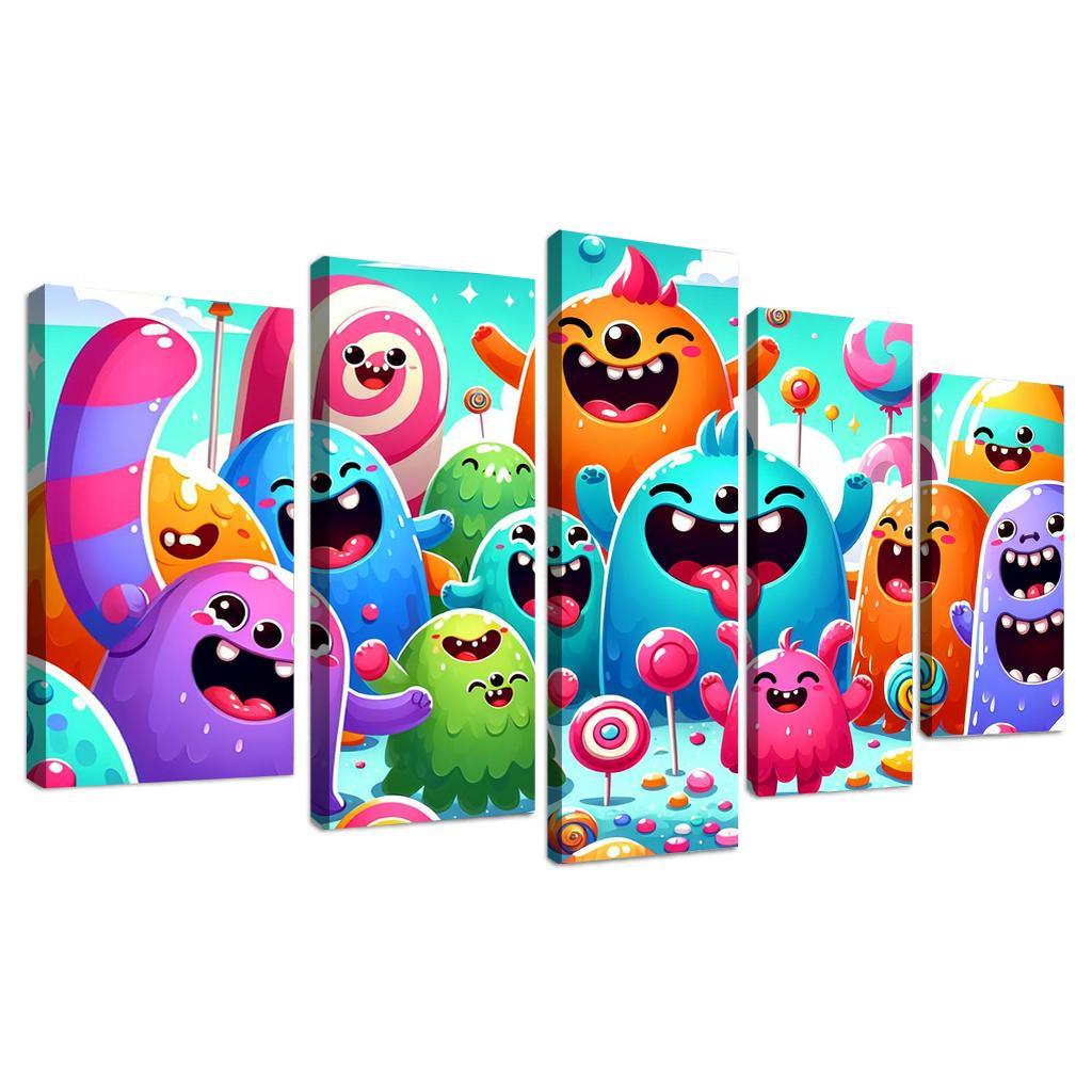 Merry Monsters - Imagination Station Framed Paintings