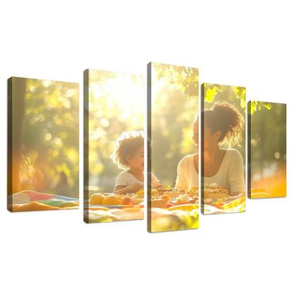 Time Together Moments Of Joy Custom Paintings Frame