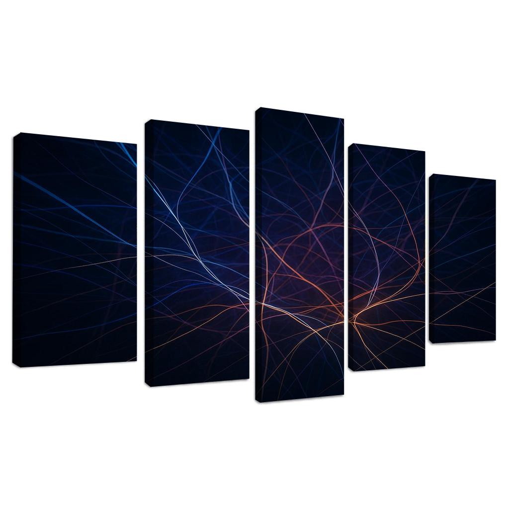 Infinite Threads Of Consciousness Oil Paintings Frame