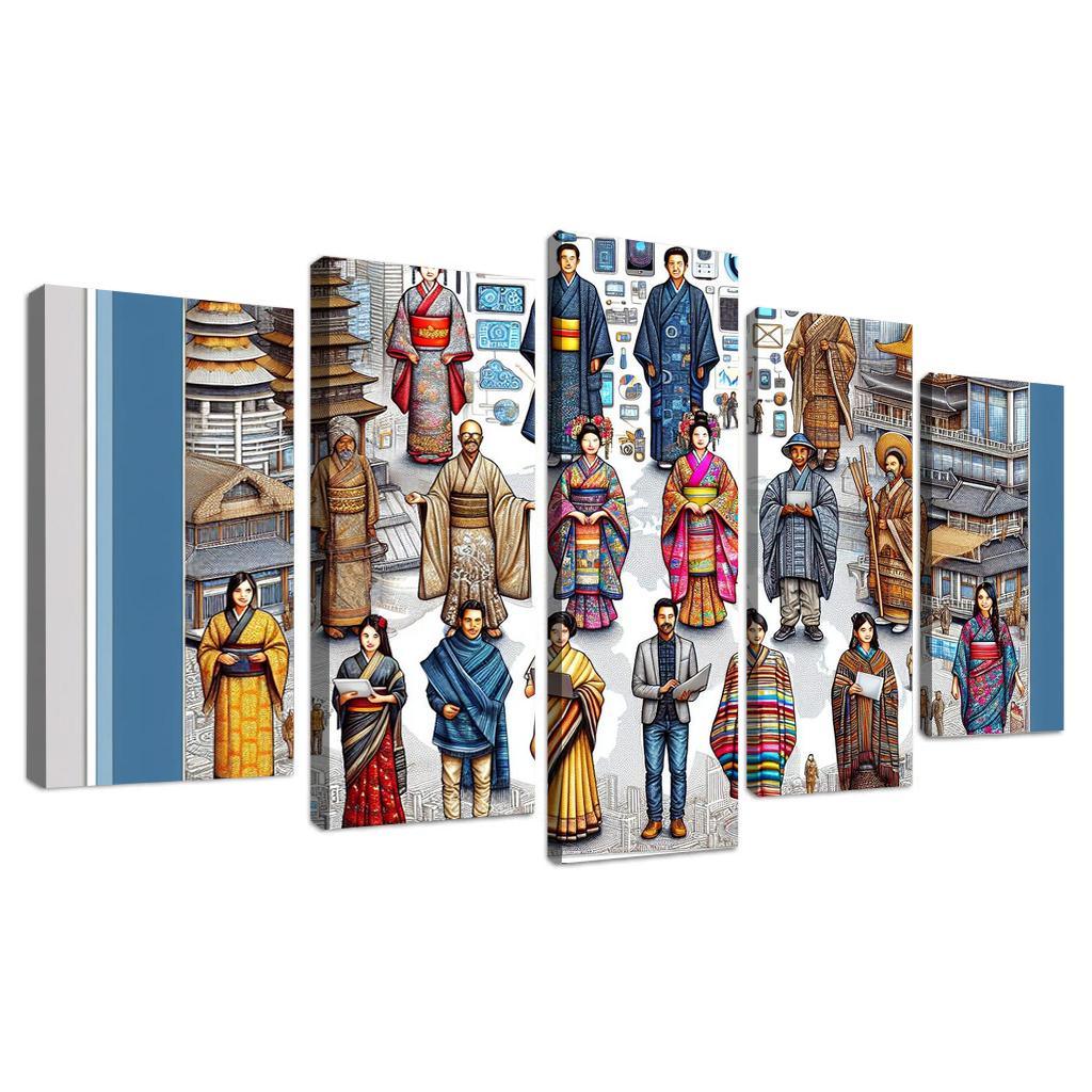 Roots Of Heritage The Value Of Cultural Preservation Custom Paintings Frame