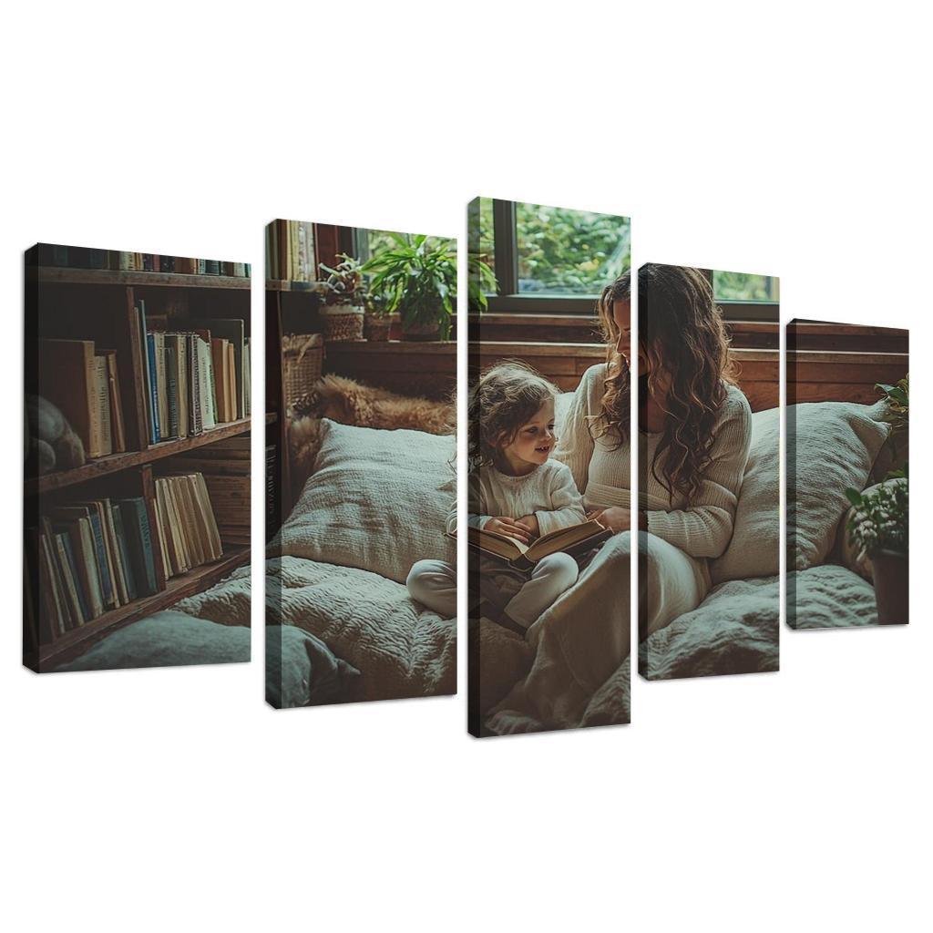 The Gentle Whisper Of Love A Mothers Voice Canvas Paintings Frame