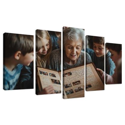 In Her Heart A Mother's Legacy Of Love Modern Paintings Frame