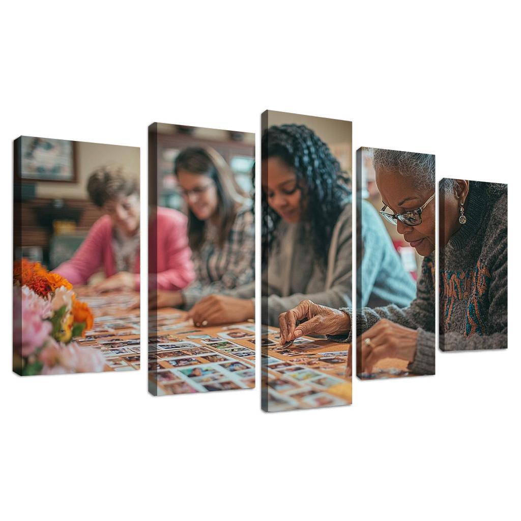 A Journey Through Time Celebrating A Mothers Life One-piece Frames