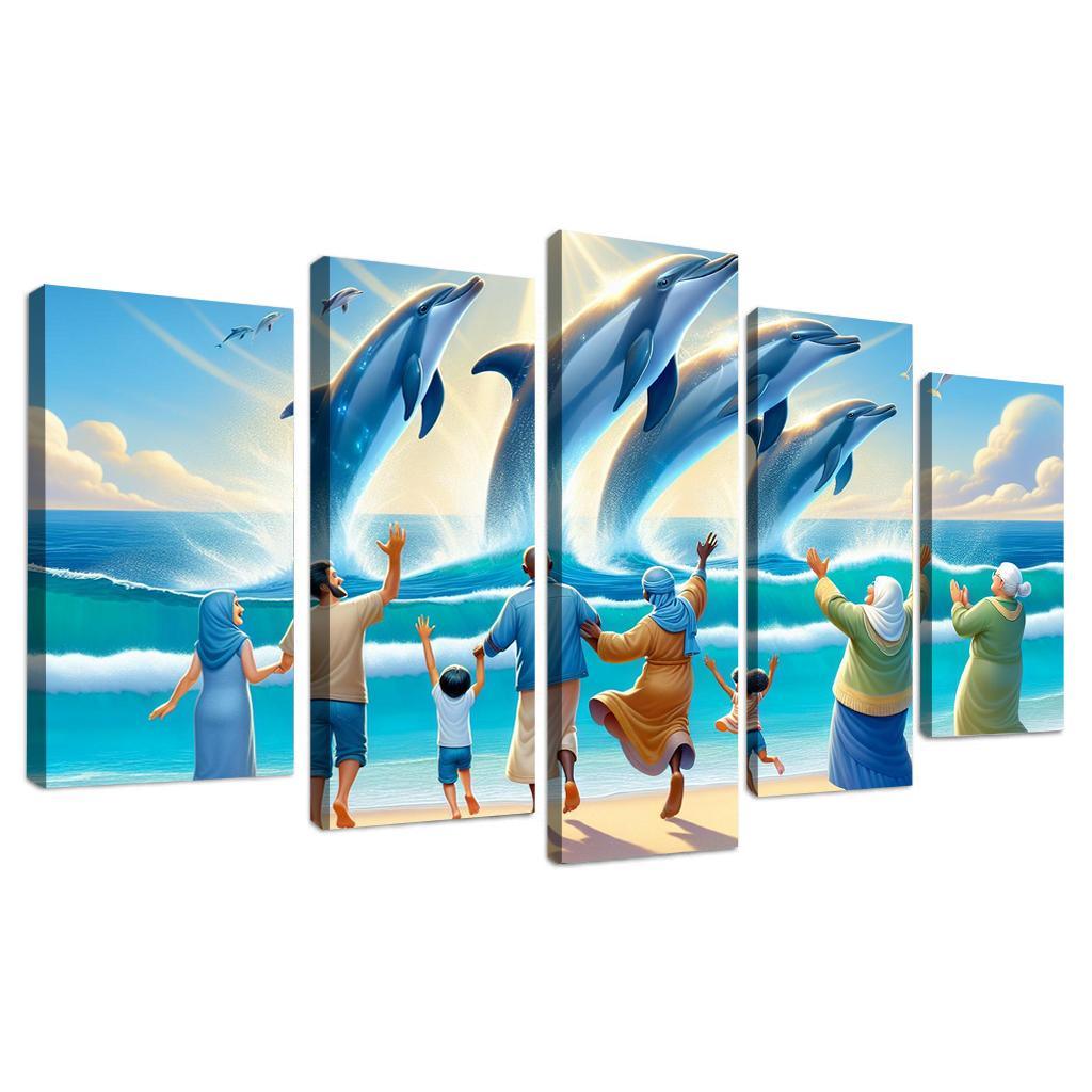 Dolphin Point Wildlife Encounter Premium Artwork Frames