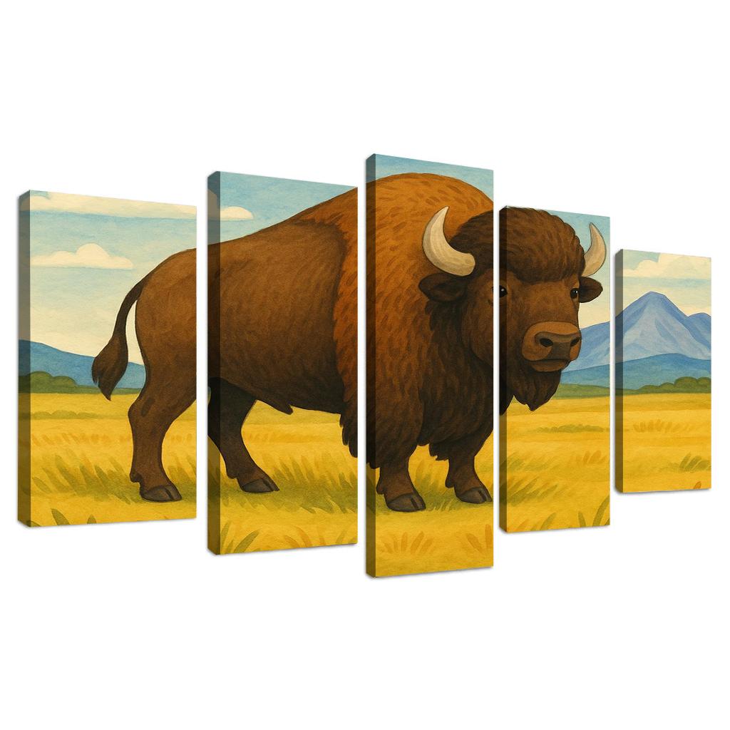 Bold Bison Adventure Premium Artwork Frames