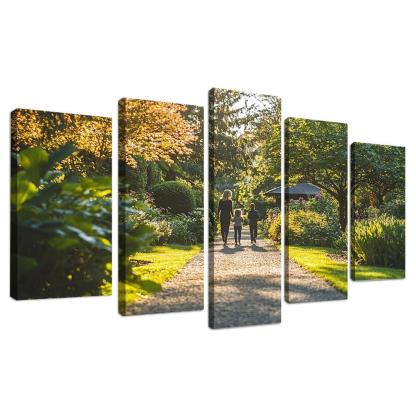 In Her Footsteps A Mothers Legacy Canvas Paintings Frame