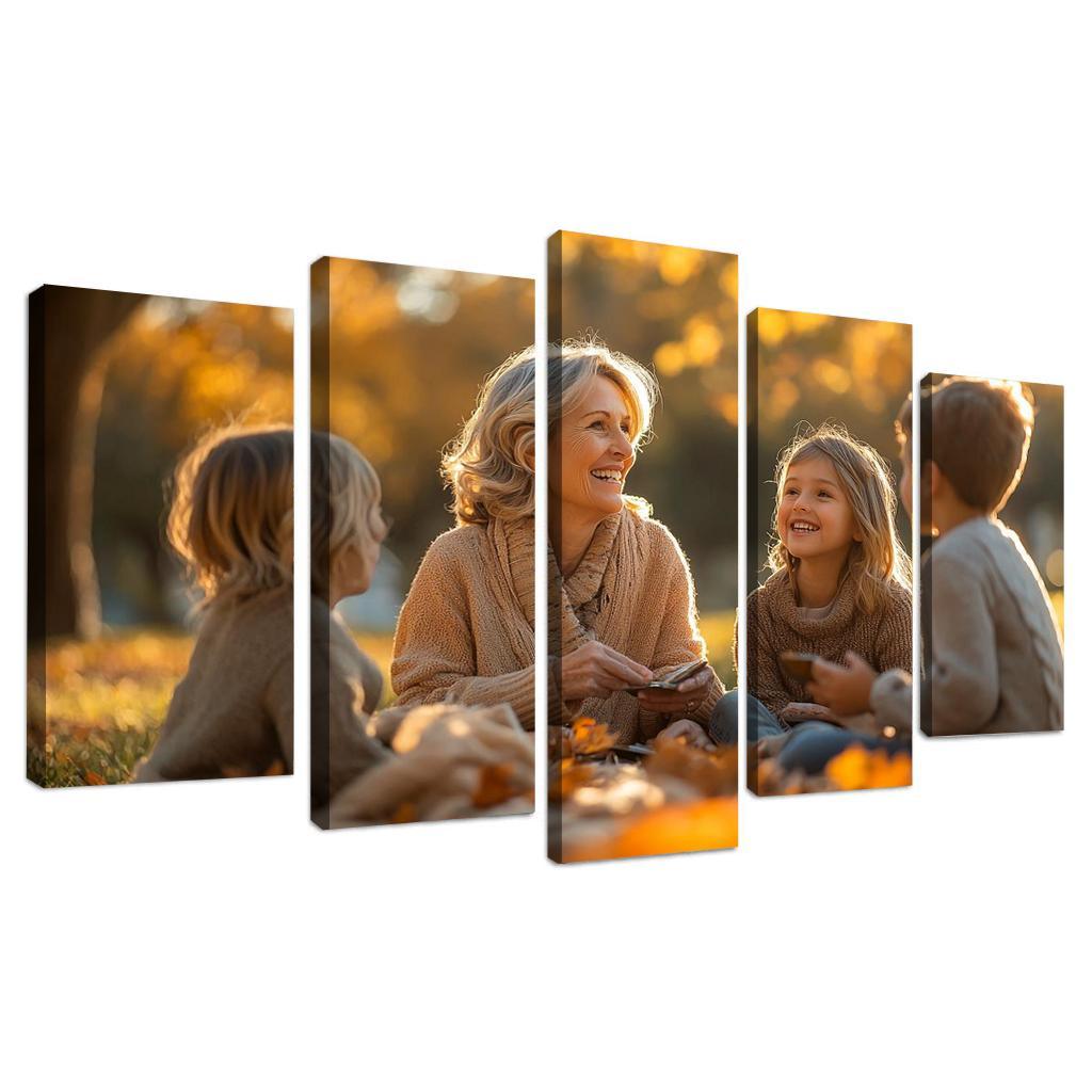 Heartstrings Of Memories A Mothers Gift Of Love Canvas Paintings Frame