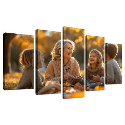 Heartstrings Of Memories A Mothers Gift Of Love Canvas Paintings Frame