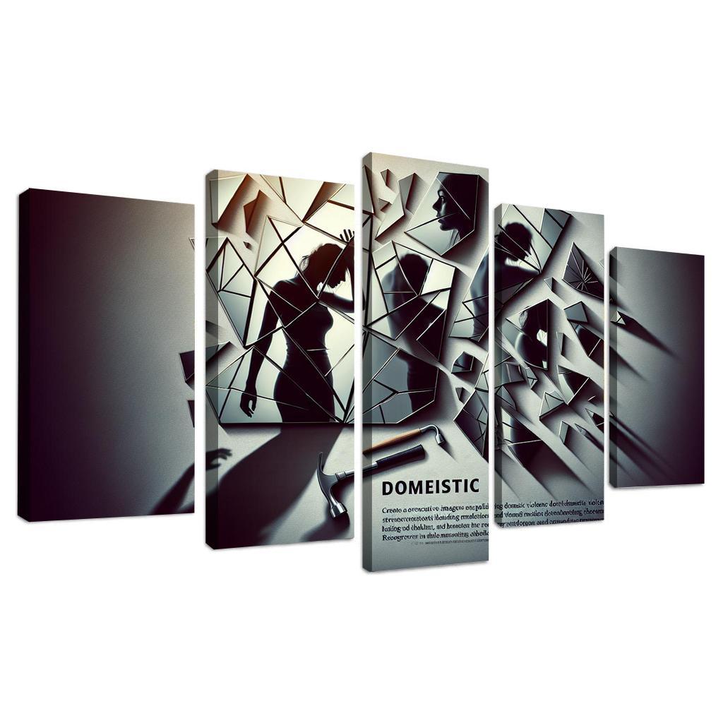 Silent Suffering Bringing Attention To Domestic Violence Art Trends