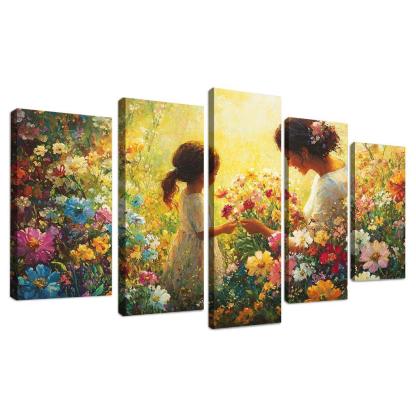 The Garden Of Affection Nurtured By A Mothers Touch One-piece Frames