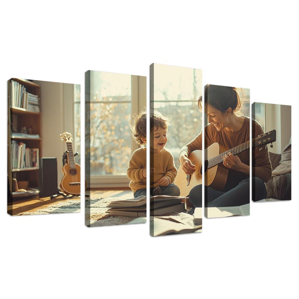 Heartstrings The Music Of Love Custom Paintings Frame