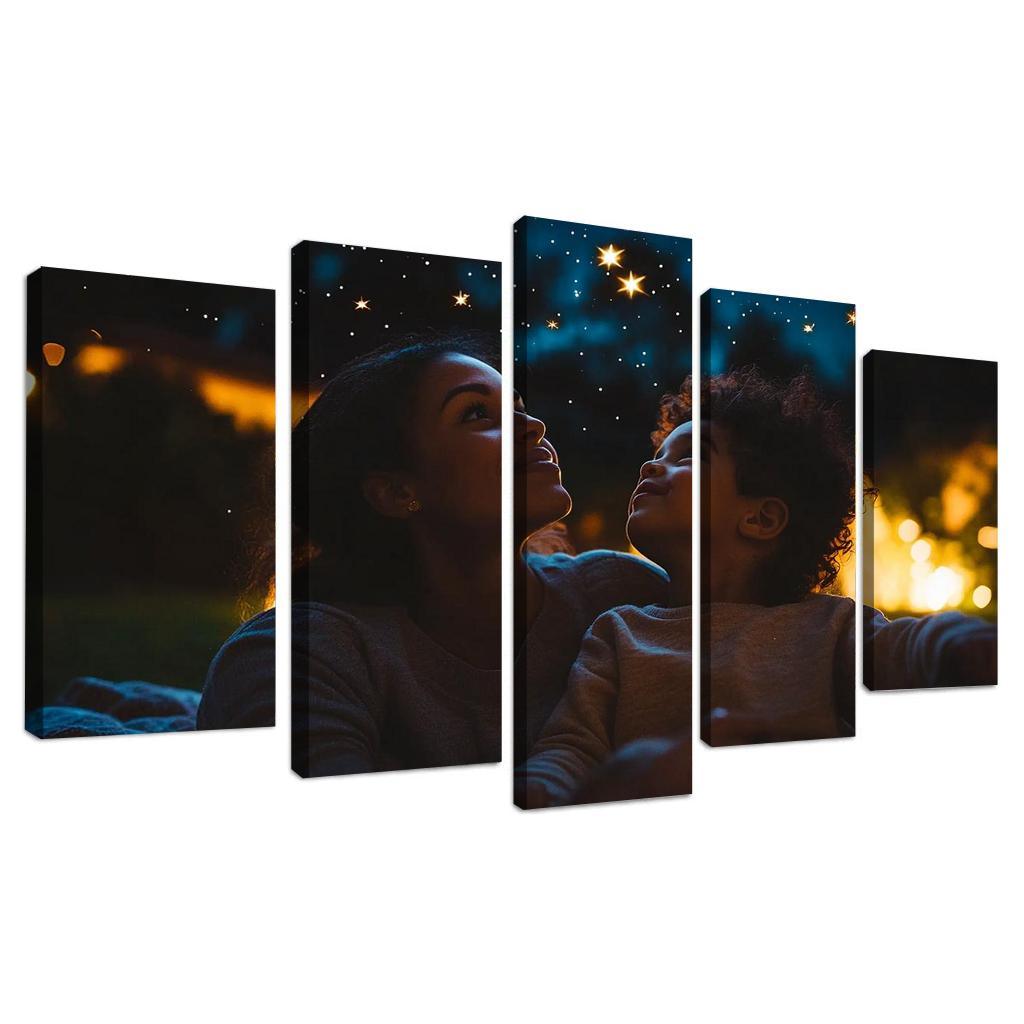 The Stars Of Our Story A Mothers Influence Custom Paintings Frame